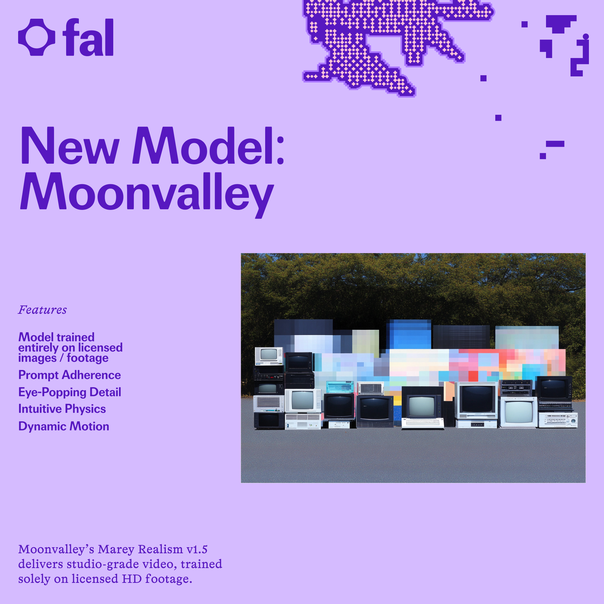 Moonvalley's Marey Realism v1.5 is now on fal - The most advanced generative filmmaking yet.